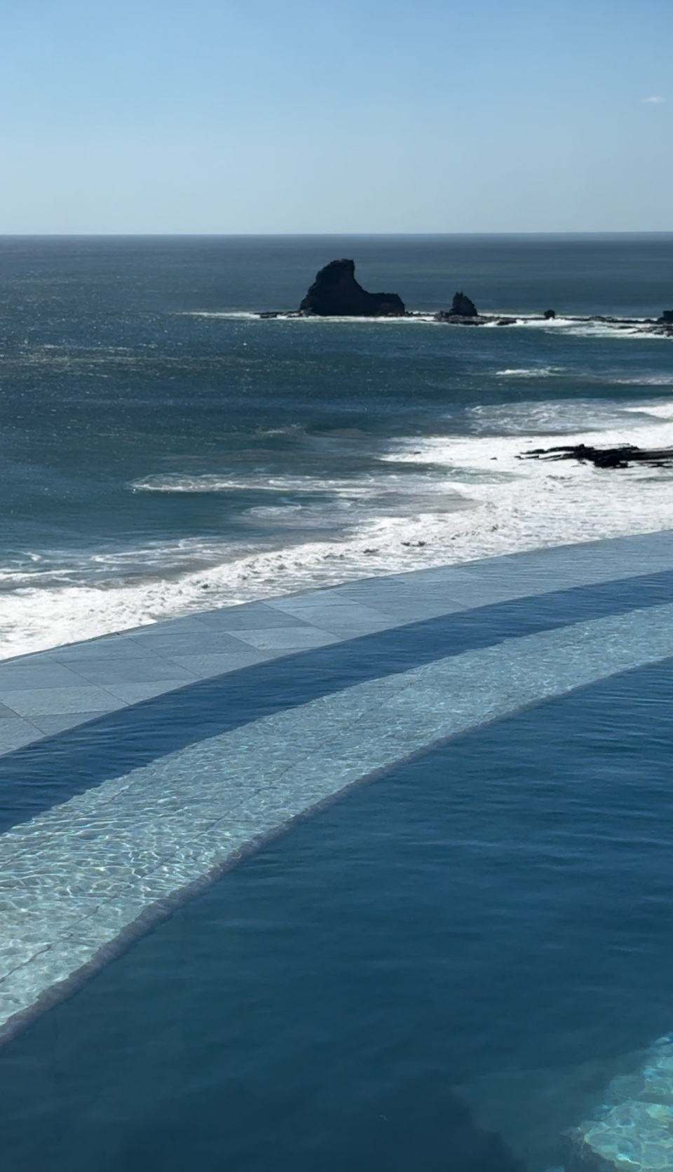 Long dining table set for dinner